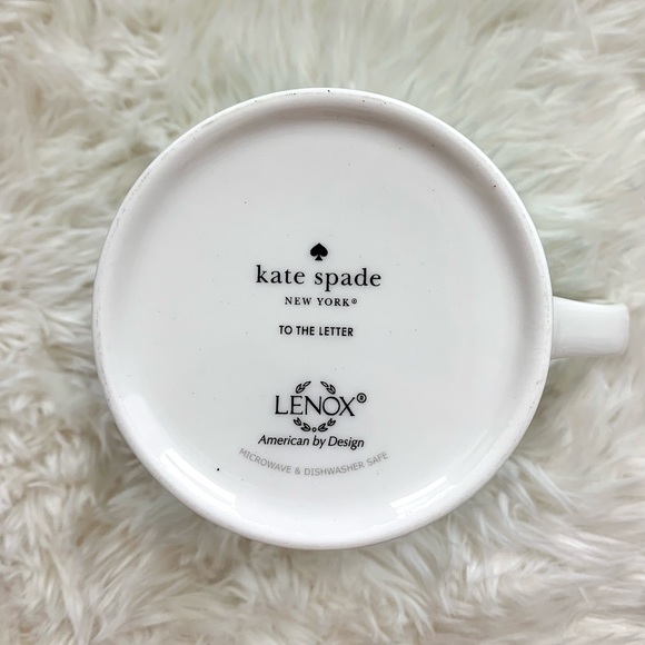 Kate Spade To The Letter Lenox Mug - Picture 6 of 15